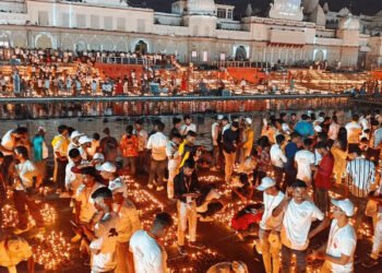 Ayodhya’s initial Deepotsav after Ram temple consecration; 25 Lakh diyas lit