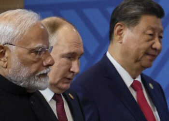 Modi, Jinping arrive at Brics Summit venue for 1st meeting in 5 years