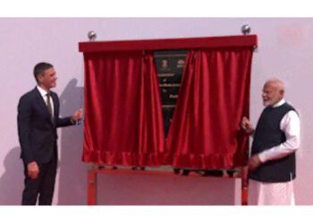 Modi, Spanish PM launch Tata-Airbus aircraft plant in Vadodara
