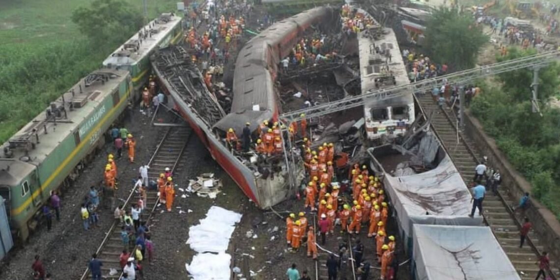 Darbhanga-bound train collided goods carriage near Chennai