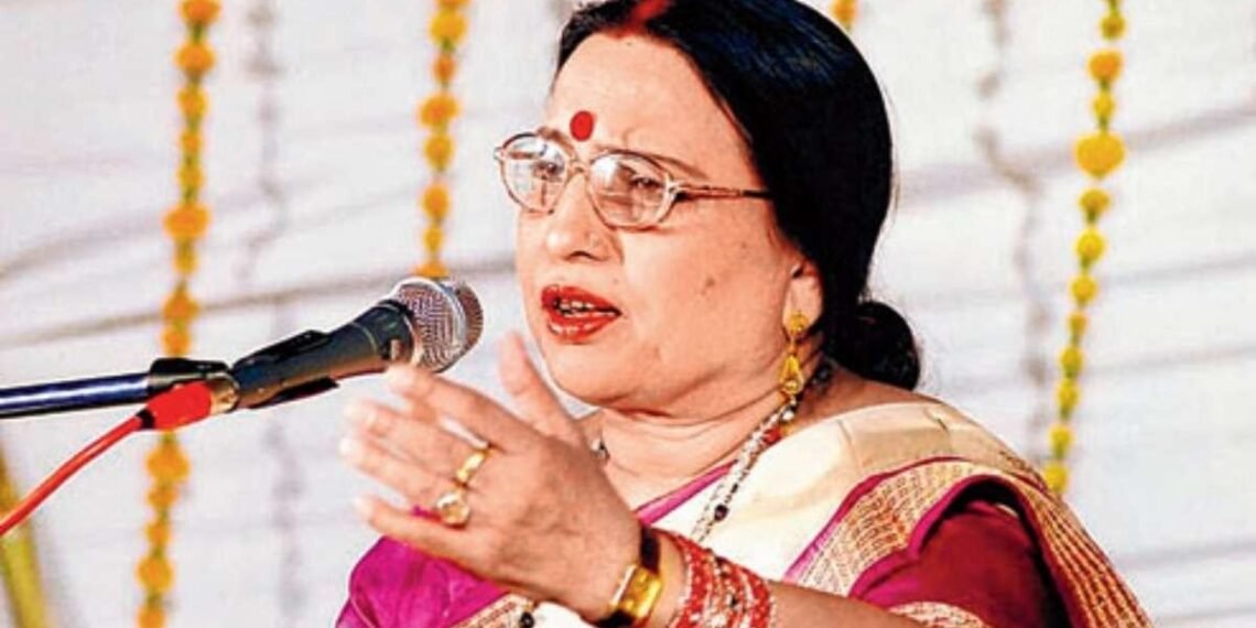 Sharda Sinha Hospitalized