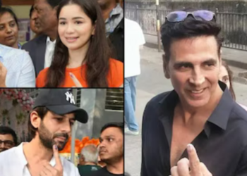 Celebs in Mumbai Cast their Vote at the Maharashtra Polls-Videos