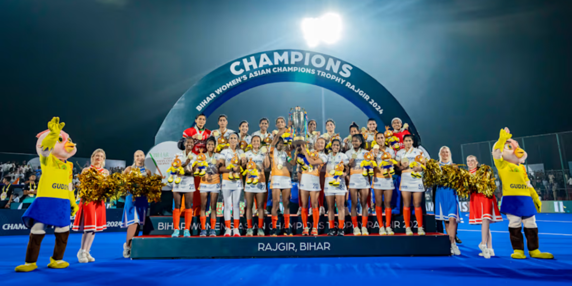 India Women Beat the Chinese to Clinch the Women's Asian Champions Trophy