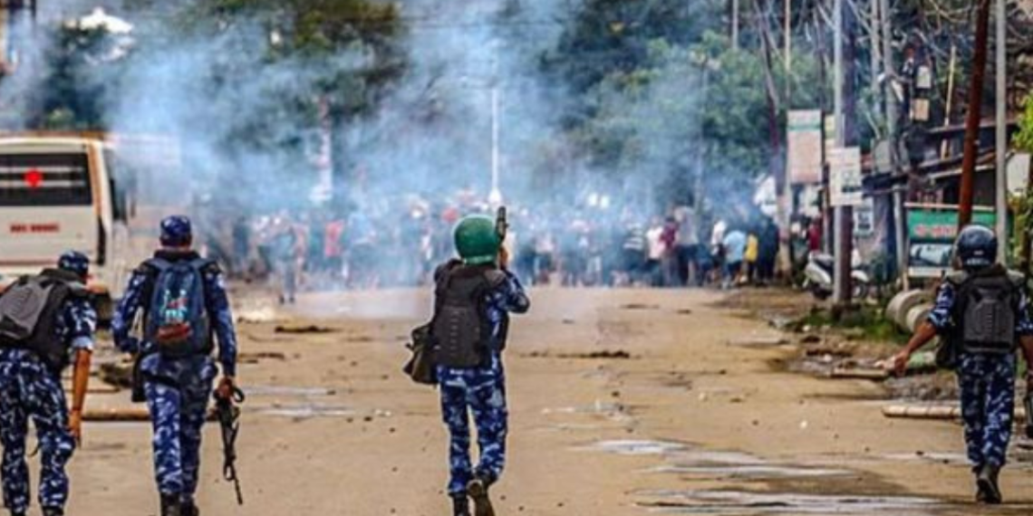 Manipur burns, bodies floats in river