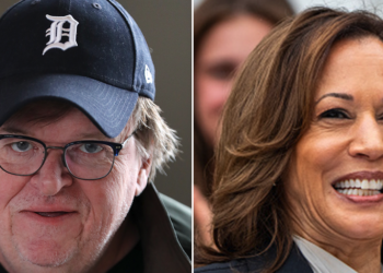Hippo for Trump, Michael Moore for Harris