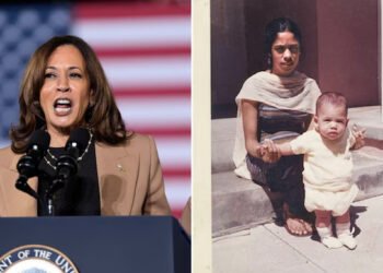 Harris highlights Indian heritage in a  final push before poll