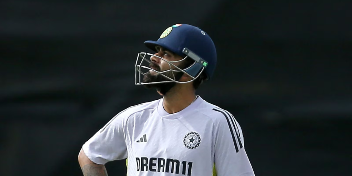 Virat Kohli's Act Breaks Internet as He Refuses to Leave Nets Amid Heavy Rain in Perth