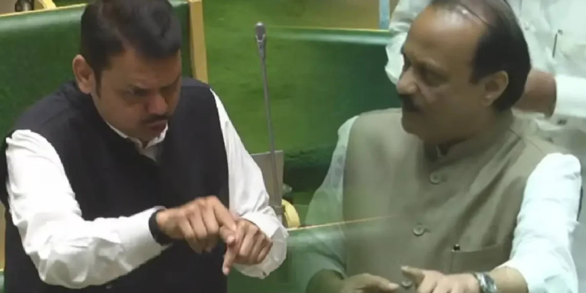 Fadnavis shows Ajit Pawar his place, his root