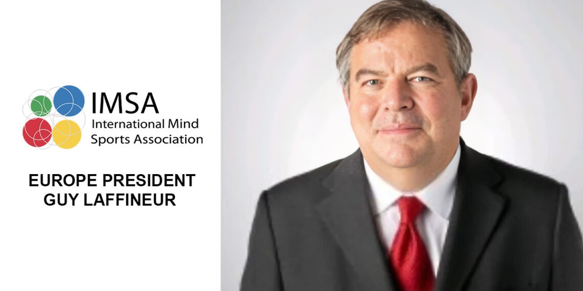 Guy Laffineur Elected as Europe President of the International Mind Sports Association at the General Assembly in São Paulo