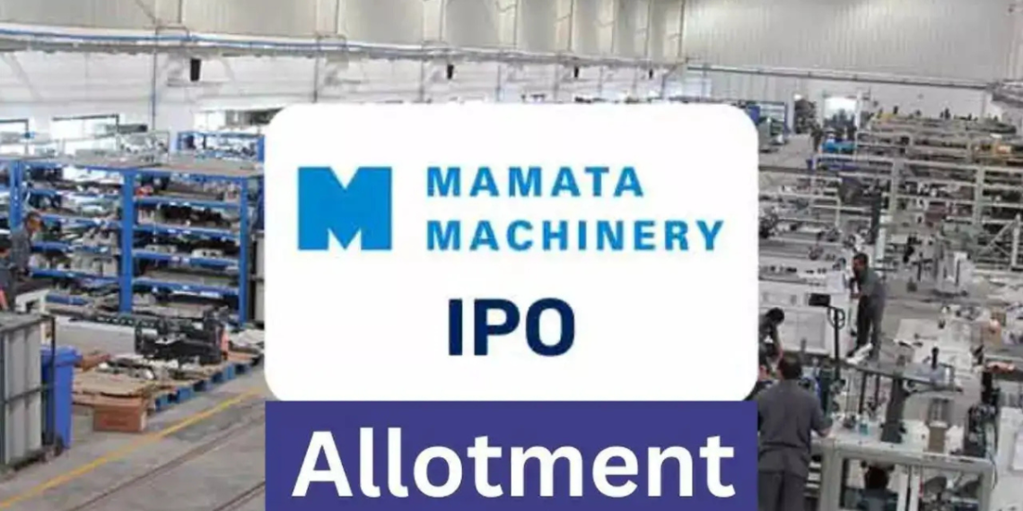 Mamata Machinery IPO allotment status check Online By PAN Number
