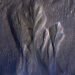 A 2016 image captured by NASA's Mars Reconnaissance Orbiter reveals what scientists identify as dusty ice along the edges of Martian gullies. Planetary scientist Dr. Aditya Khuller and his team suggest this ice could be a key target in the search for extraterrestrial life.