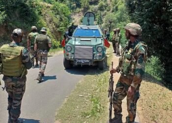 5 terrorists killed in encounter with security forces in J-K, 2 soldiers injured