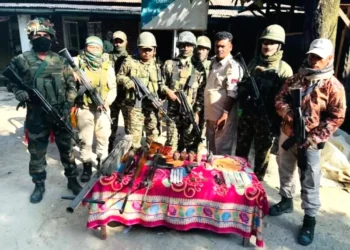 Crackdown on Kuku-Zo Stronghold Yields Massive Cache of Arms