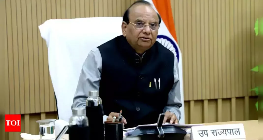 Power Cuts, Filthy Streets: LG Saxena Exposes Delhi’s Dark Underbelly