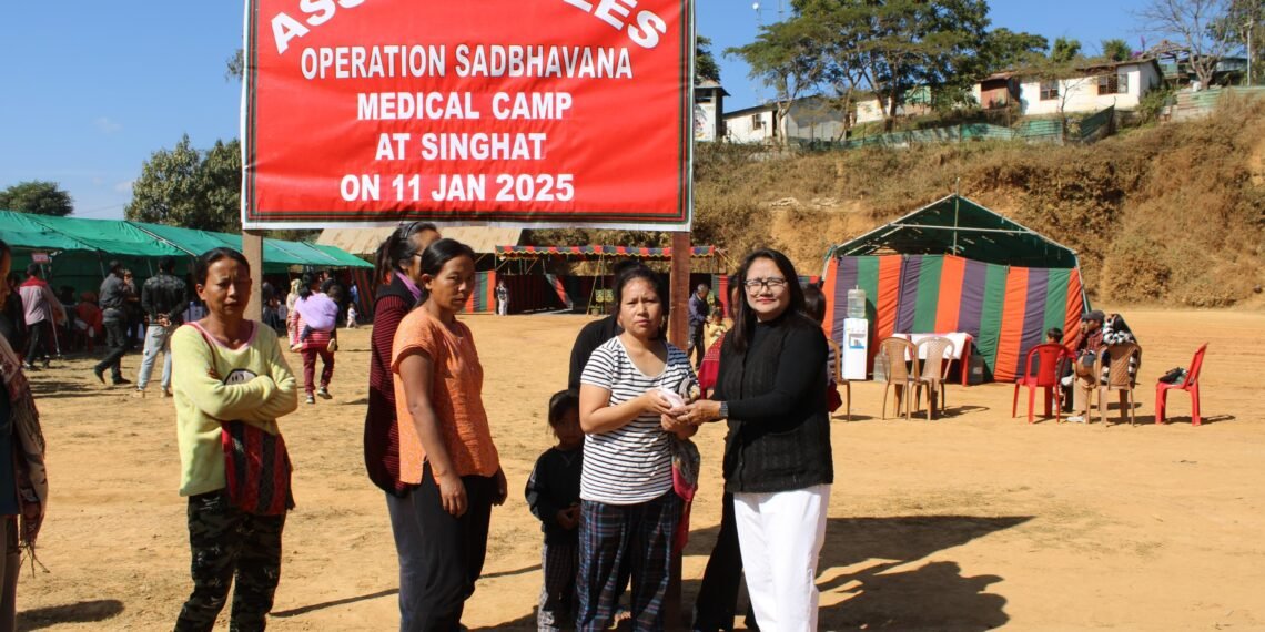 Assam Rifles Conducts Medical Camp in Manipur