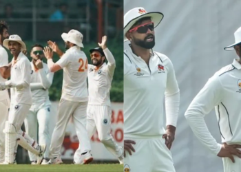 "Jammu & Kashmir Stun Mumbai, Spoil Rohit Sharma’s Comeback in Ranji Trophy Thriller"