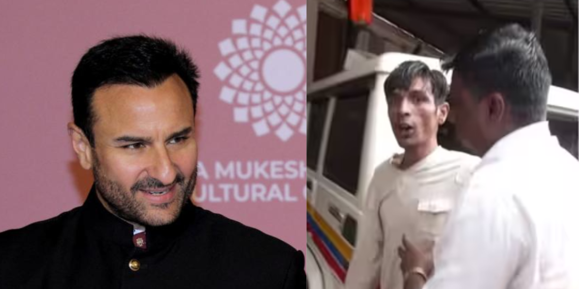 Look At the Visuals Of Detained Suspect In Saif Ali Khan Stabbing Case