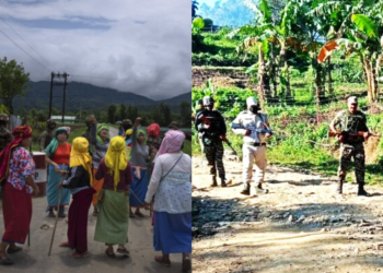 Manipur Violence: Villagers Protest Against The Potential Withdrawal Of Central Forces