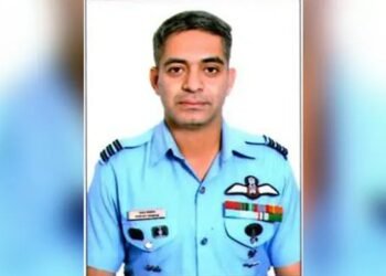 Wing Commander Akshay Saxena conferred with Vayu Sena Medal