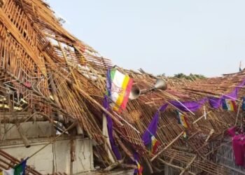 Stage collapse during religious event at UP’s Baghpat claims 5 lives