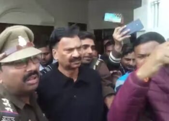 Congress MP Rakesh Rathore arrested on rape charge during press briefing