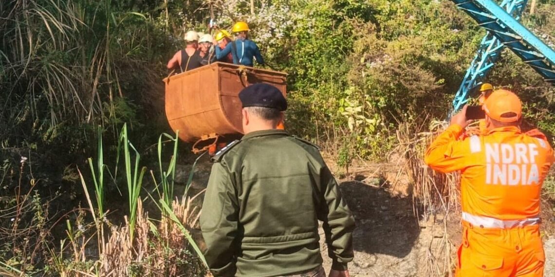 Assam: Navy divers deployed as water level hits 100 ft in Assam; 9 trapped