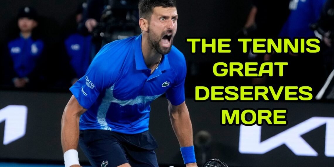 Novak Djokovic- A Tennis GOAT Critics Love To Hate