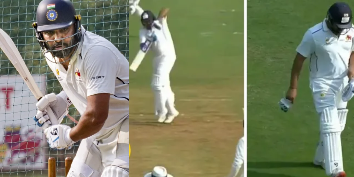 Rohit's Poor Form Continues, Falls Early on Domestic Return