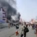 Fire at Kumbh