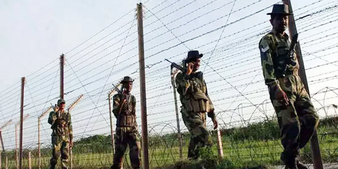 Huge protest by Manipur Nagas against border fencing