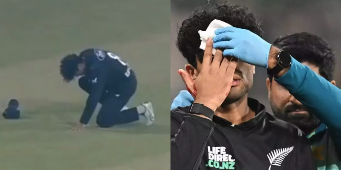 "Champions Trophy 2025: PCB Under Fire After Ravindra's Injury From Poor Lighting"