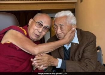 Daklali lama with his brother