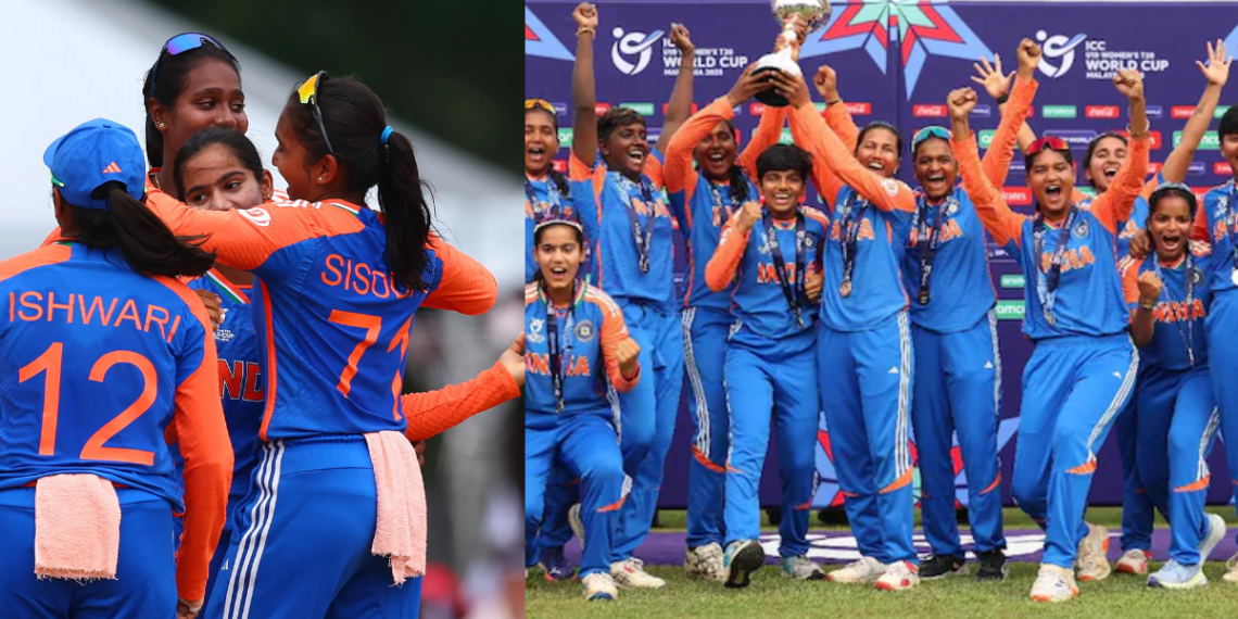 "India Thrashes South Africa to Win U-19 T20 World Cup!"