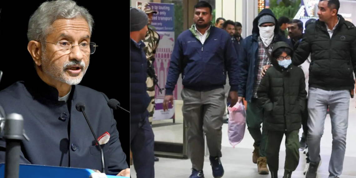 "Jaishankar Meets Modi Amid US Deportation of 104 Indians"