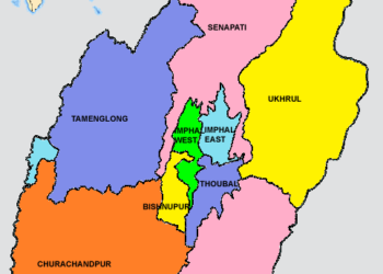 Manipur map