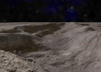 Asteroid blast on Moon forms two grand canyons in 10 mins