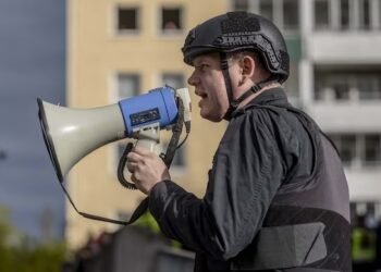 Danish-Swedish politician Rasmus Paludan burns Quran over Momika’s killing