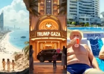 Trump’s AI Video foresees Netanyahu in Bikini, Musk & Money, Dance Club