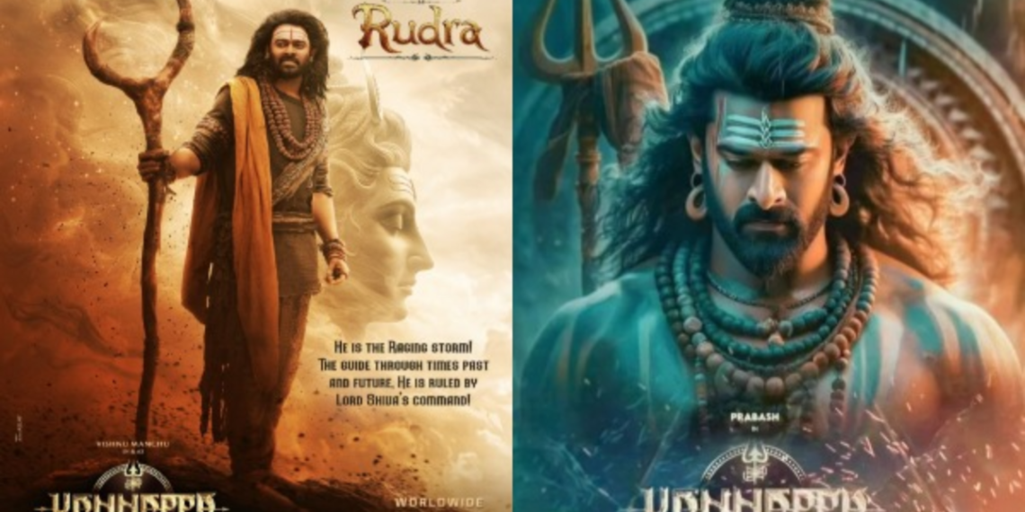 Prabhas Stuns as 'Divine Guardian' Rudra in Kannappa's First Look!