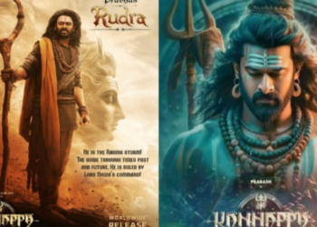 Prabhas Stuns as 'Divine Guardian' Rudra in Kannappa's First Look!