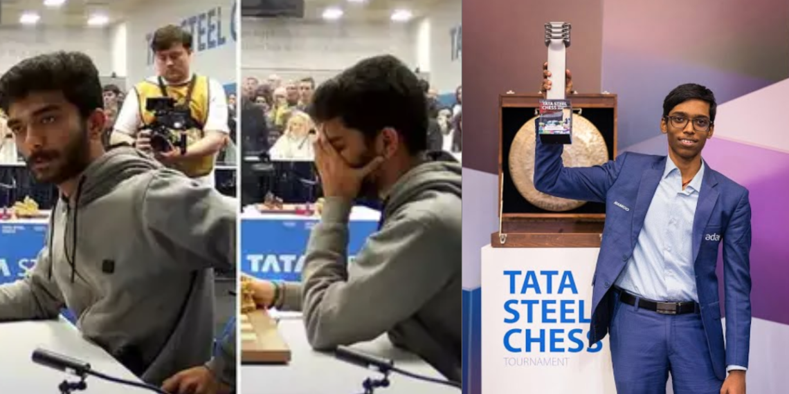 Praggnanandhaa Shocks Gukesh to Win Tata Steel Chess Masters