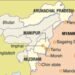 Manipur, Myanmar Map