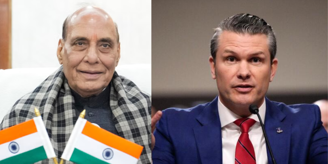 "Rajnath Singh and US Defense Secretary Pete Hegseth Hold Key Talks"