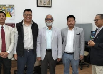 Thadou leadership wioth the Centre's represnatives