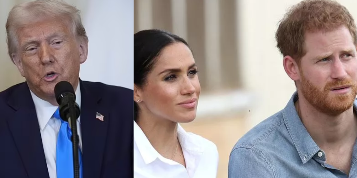 "Trump: No Deportation for Prince Harry, 'He’s Got Enough Problems with Meghan'"