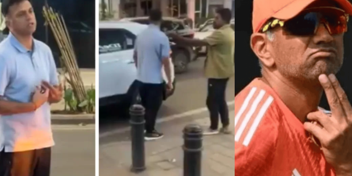 Video: Rahul Dravid's Car Collides With Auto, Followed By A Heated Argument