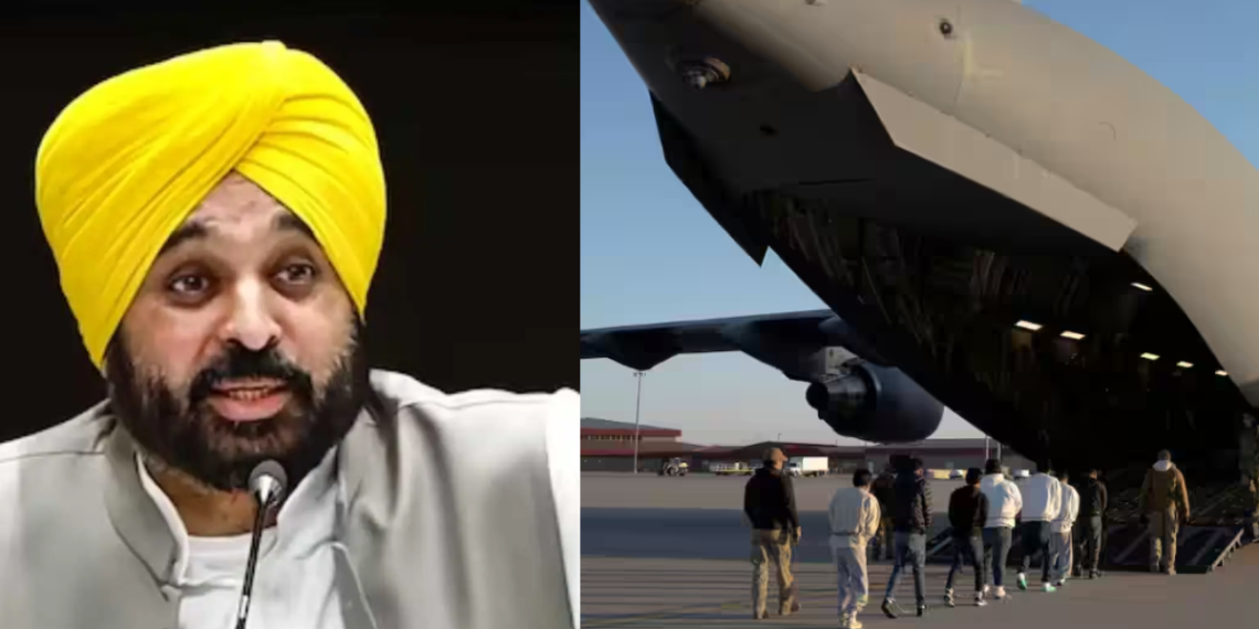 Why Amritsar? Bhagwant Mann Questions Deportee Flight Landing