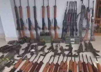 Manipur looted arms