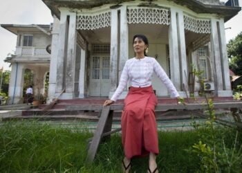 Aung San Suu Kyi's mansion in Myanmar
