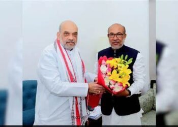 Amit Shah, Biren singh